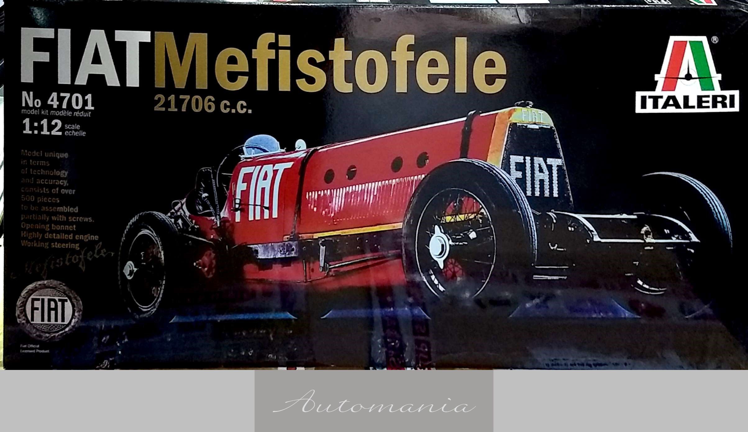 Fiat Mefistofele 21706 C.C. Model Kit