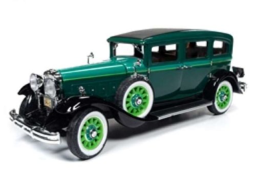 1931 Peerless Master 8 Sedan, tri tone green
