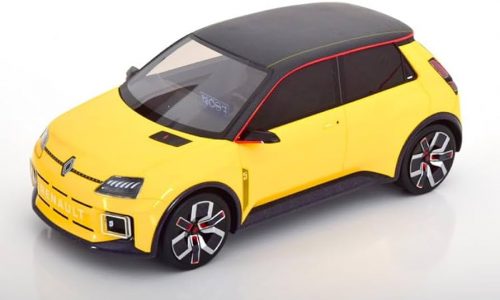 RENAULT 5 E-TECH ELECTRIC PROTOTYPE JAUNE ECHO 2021