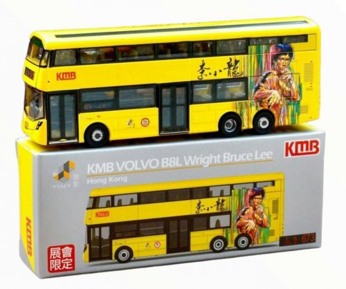 KMB VOLVO B8L WRIGHT BRUCE LEE (YELLOW)