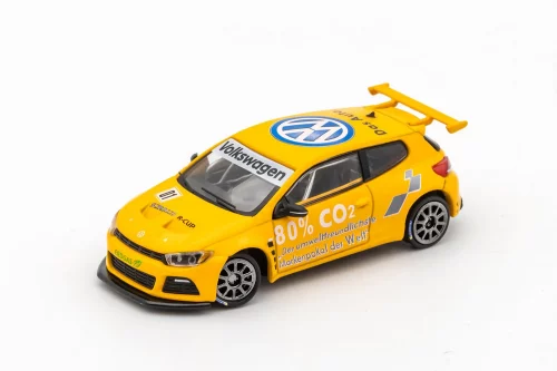 VOLKSWAGEN SCIROCCO R 2009 YELLOW