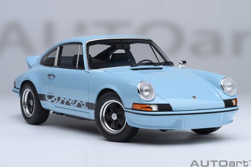 PORSCHE 911 CARRERA 2.7 RS (GULF BLUE/BLACK STRIPES)