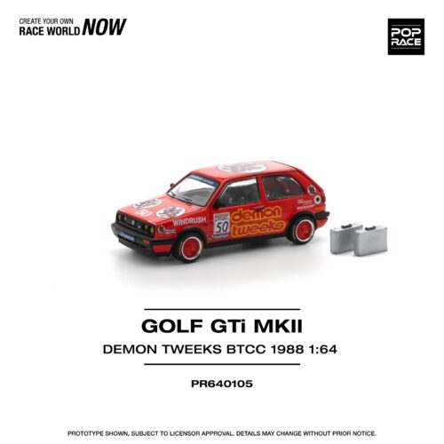 VW GOLF GTI MK II TEAM DEMON TWEEKS BTCC 1988