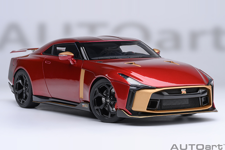 NISSAN GT-R50 BY ITALDESIGN (METALLIC RED / GOLD)